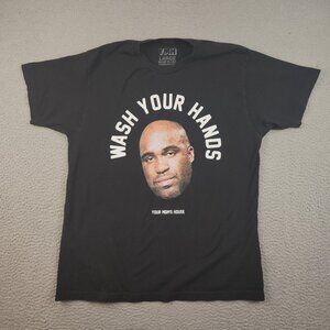 Tom Segura YMH Shirt Mens Large Black Wash Your Hands Barry Wood Funny Graphic T